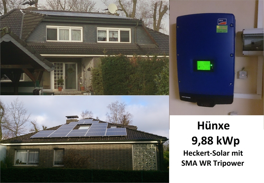 Photovoltaikanlage Hünxe