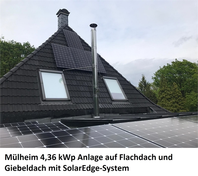 Mülheim 4,36 kWp Anlage mit SolarEdge