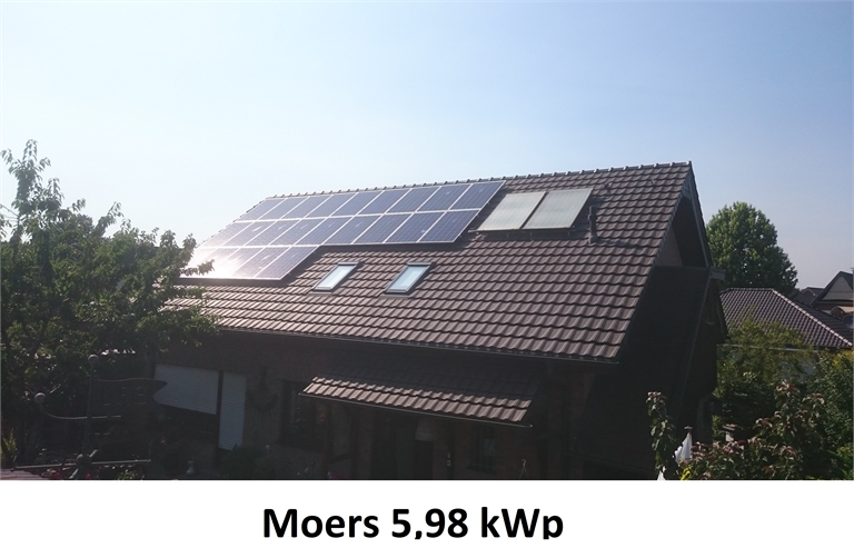 Moers 5,98 kWp Photovoltaikanlage
