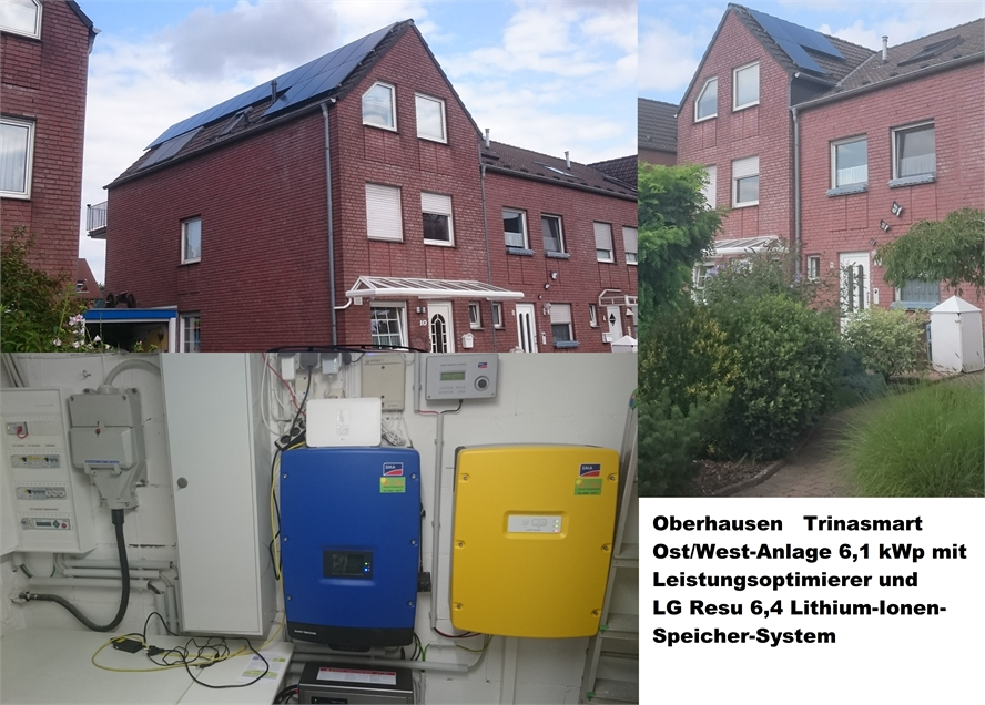 Oberhausen 6,1 kWp Photovoltaikanlage