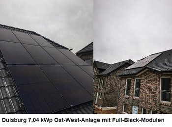 Solaranlage, Photovoltaikanlage Duisburg