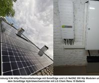 Duisburg 9,94 kWp Solaranlage mit SolarEdge und dem LG Resu 10