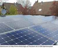 Duisburg Rheinhausen Flachdach Photovoltaikanlage mit Speicher
