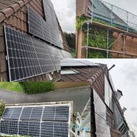 Gladbeck SolrEdge Photovoltaikanlage mit verschiedenen Ausrichtungen