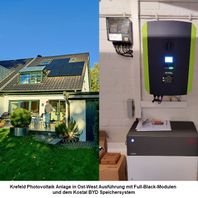 Krefeld Photovoltaik mit Speicher System Kostal BYD