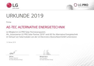 LG Solar Partner Installateur