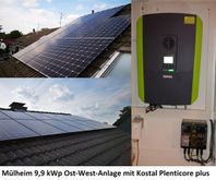 Mülheim 9,9 kWp Kostal Plenticore plus
