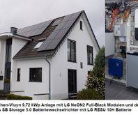 Neukirchen-Vluyn 9,72 kWp Anlage mit Sma Batteriewechselrichter