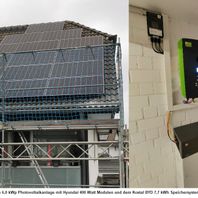 Ratingen Photovoltaikanlage mit Kostal BYD Speicher