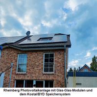 Rheinberg Photovoltaikanlage Glas-Glas-Module mit Speichersystem
