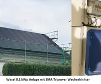 Wesel 8,91 kWp Anlage